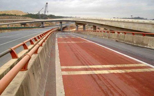 刚察轻载防滑路面粘结材料