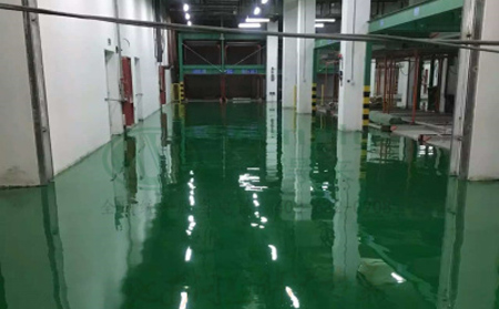 11月刚察刚察环氧地坪施工高峰来袭，梦得来化工多项目同步推进保交付